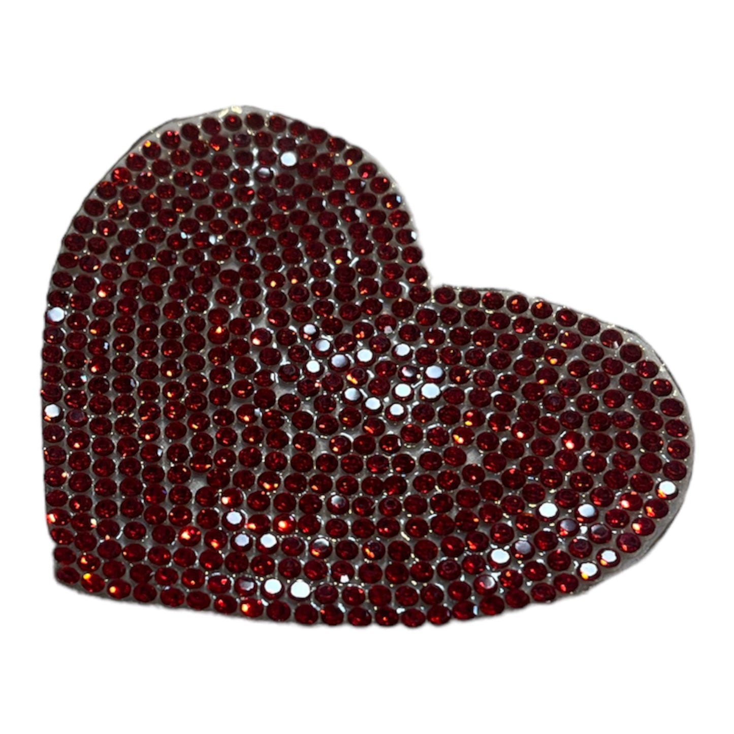 Parche corazon strass