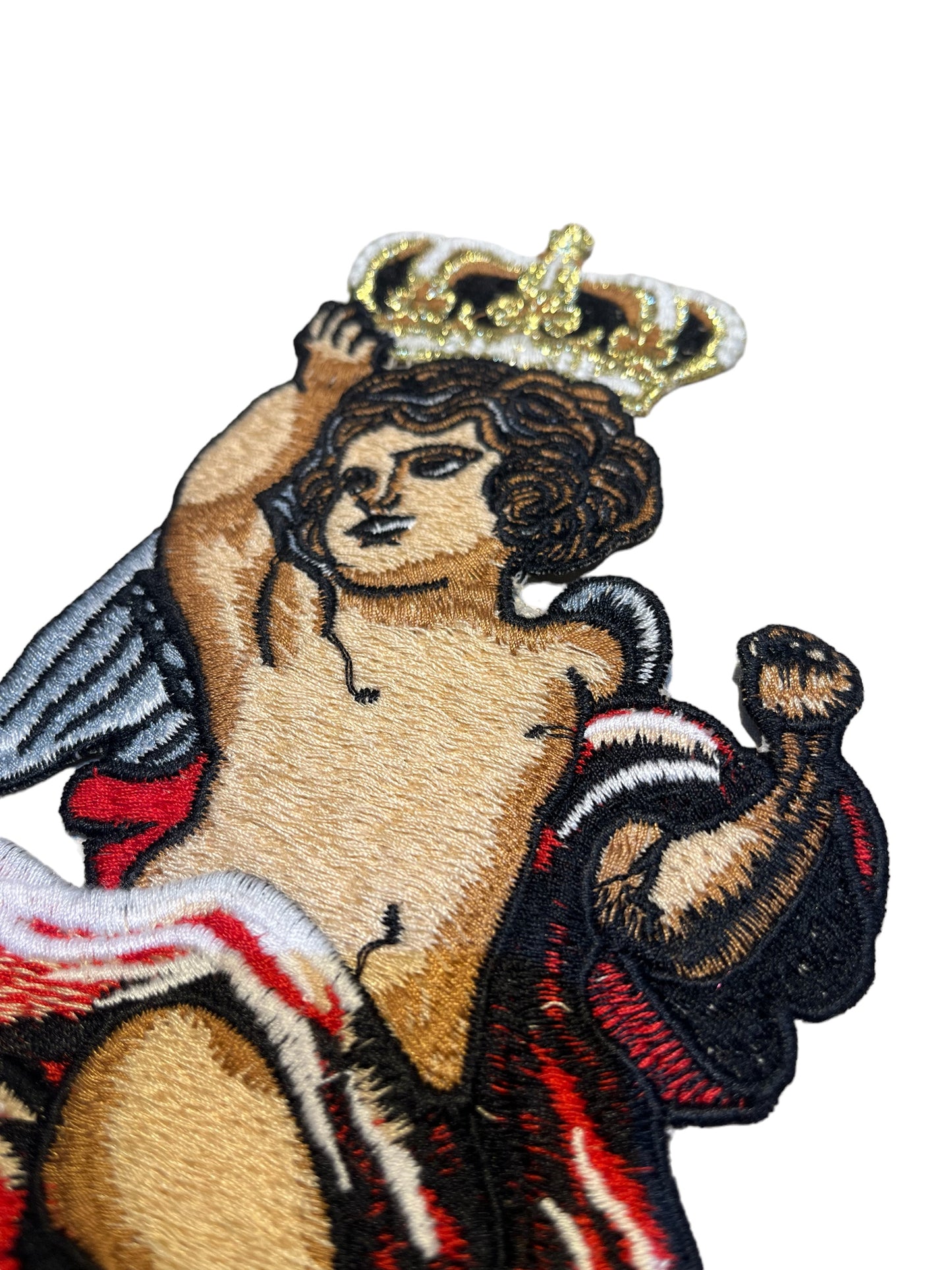 Parche bordado ángel