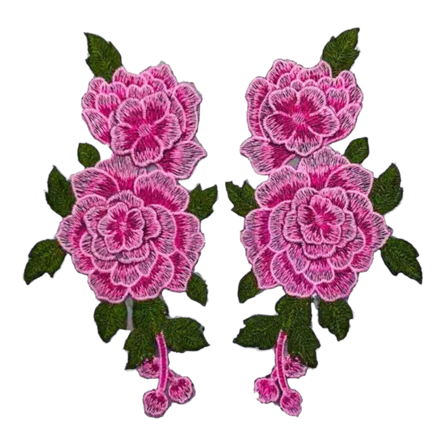Parche dúo flores