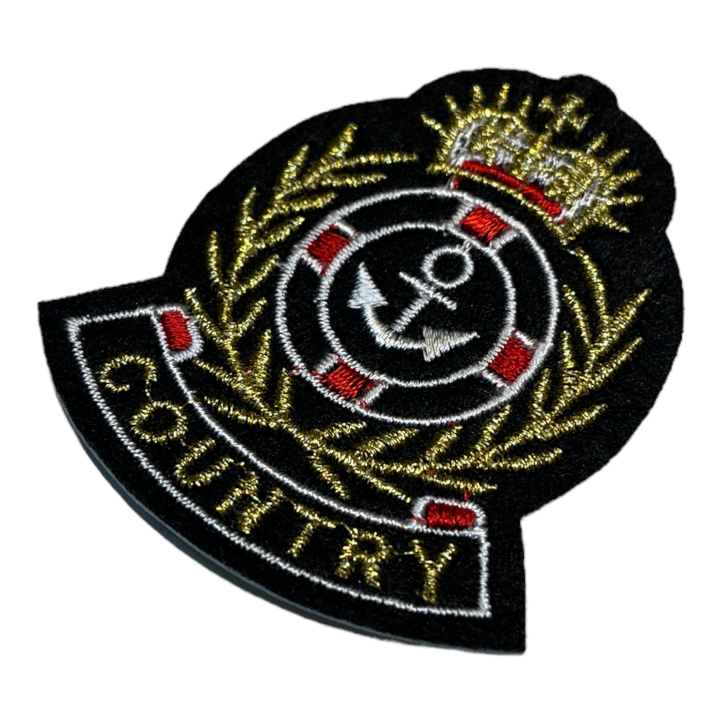 Parche Bordado escudo Country