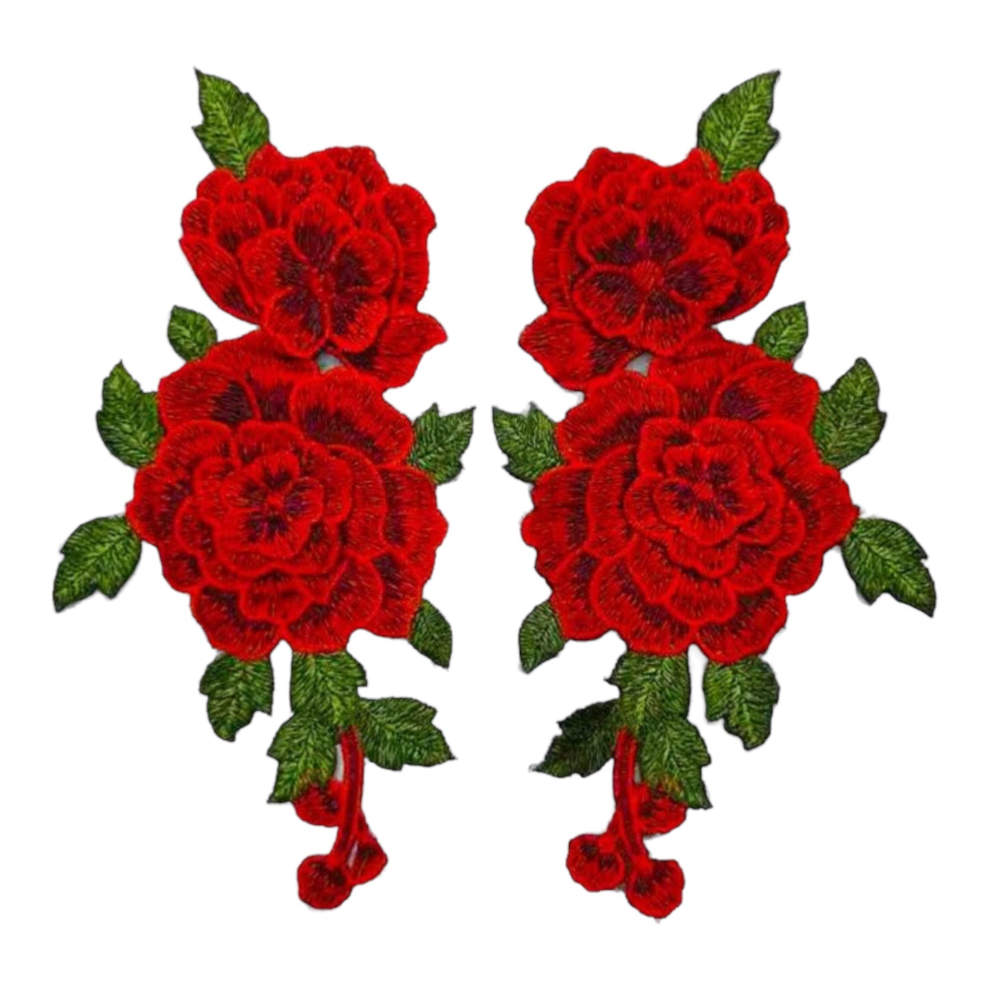 Parche dúo flores