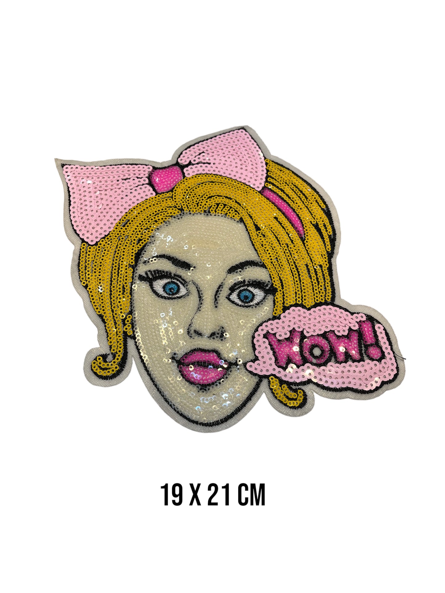 Parche chica cómic