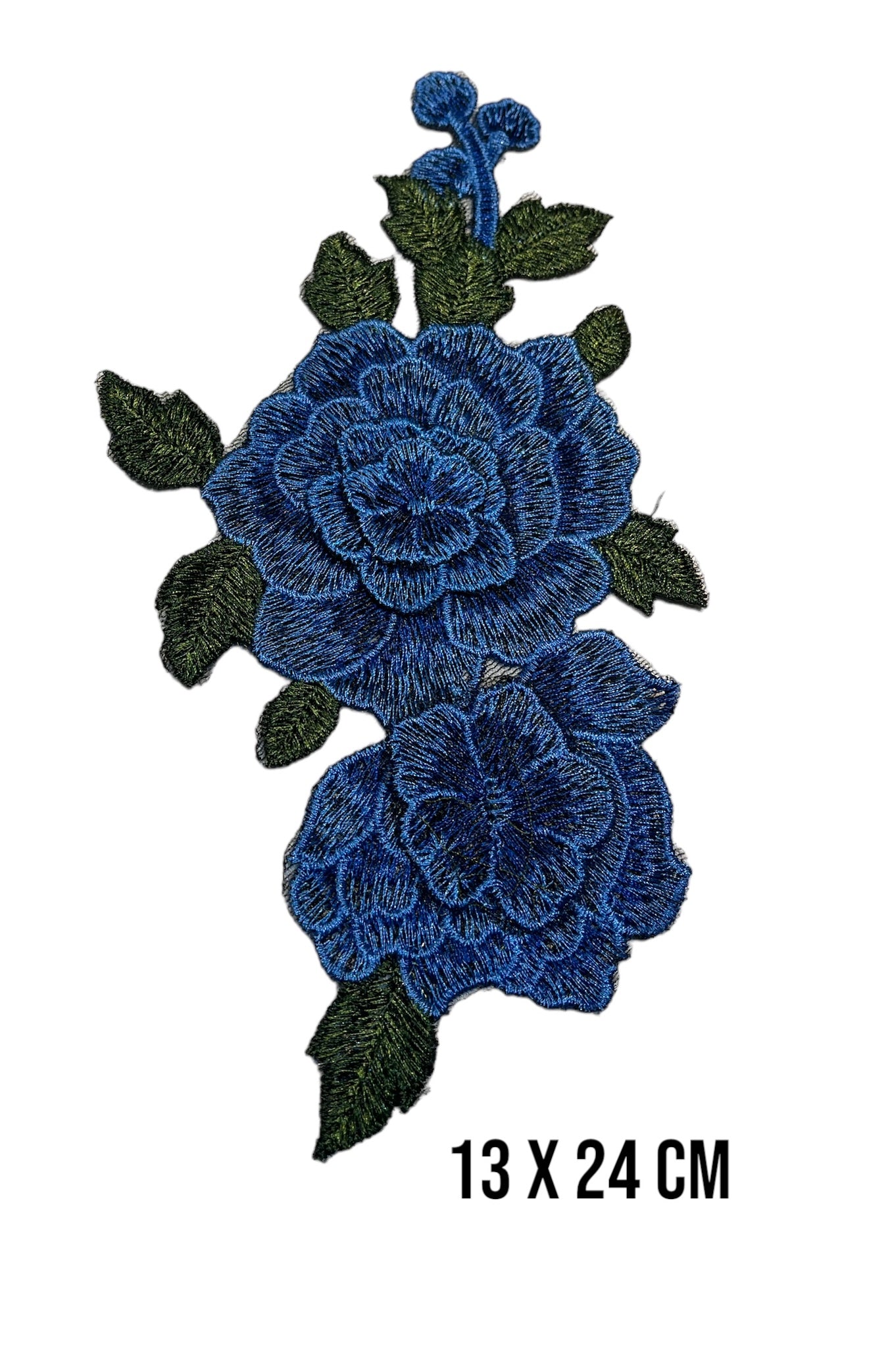 Parche dúo flores