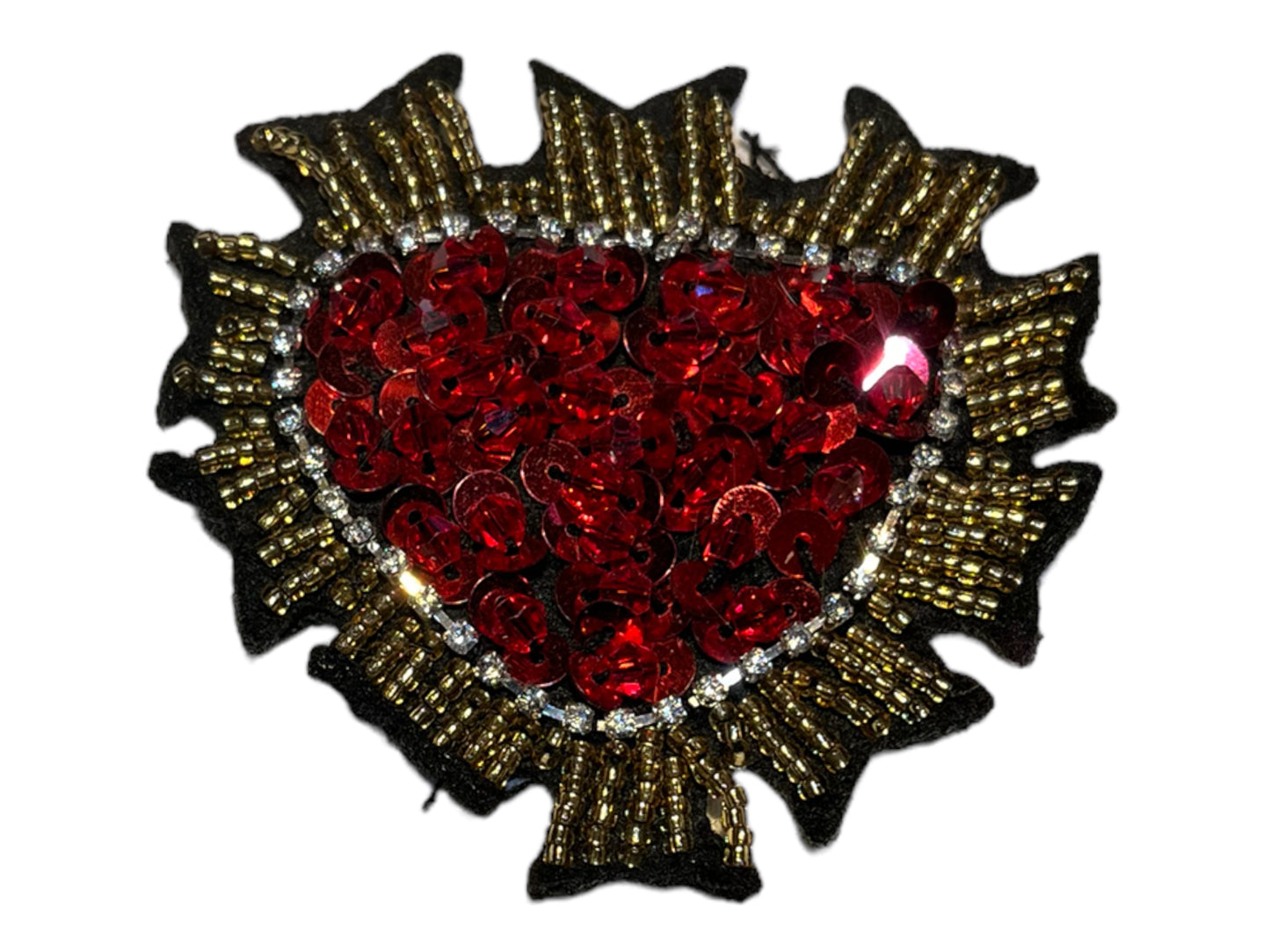 Parche sagrado corazón pequeño