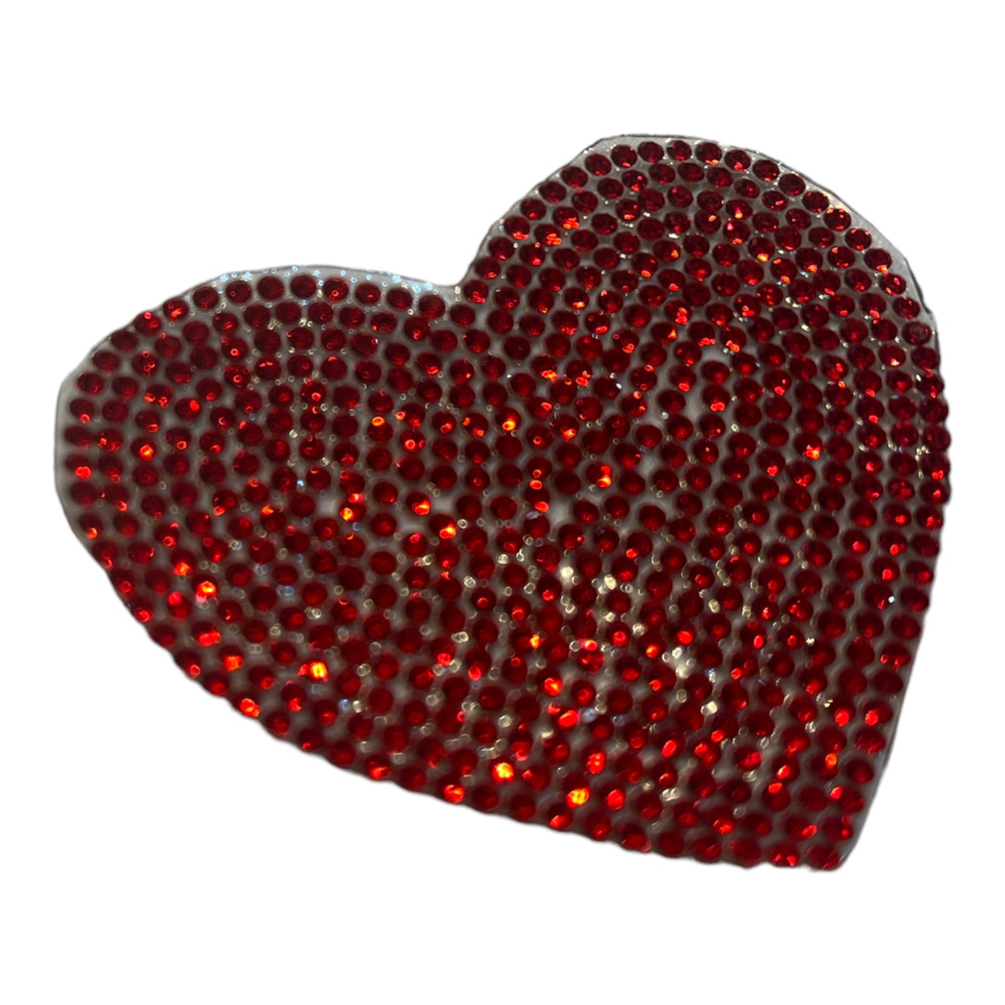 Parche corazon strass