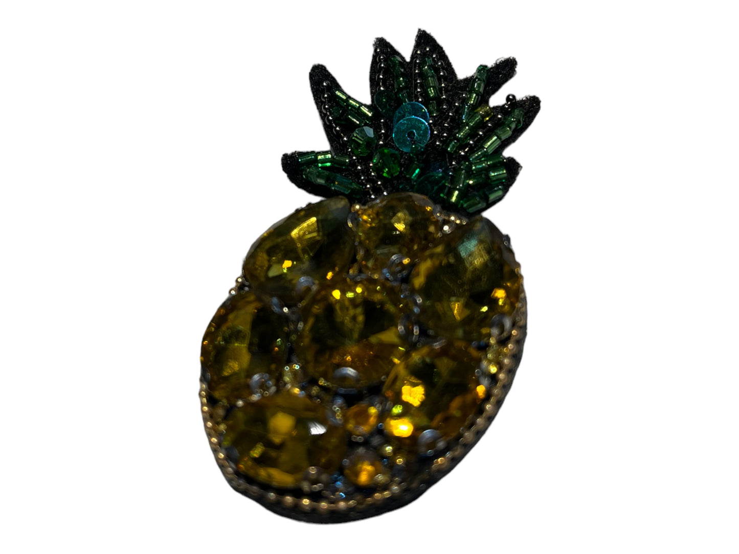 Parche piña pedrería