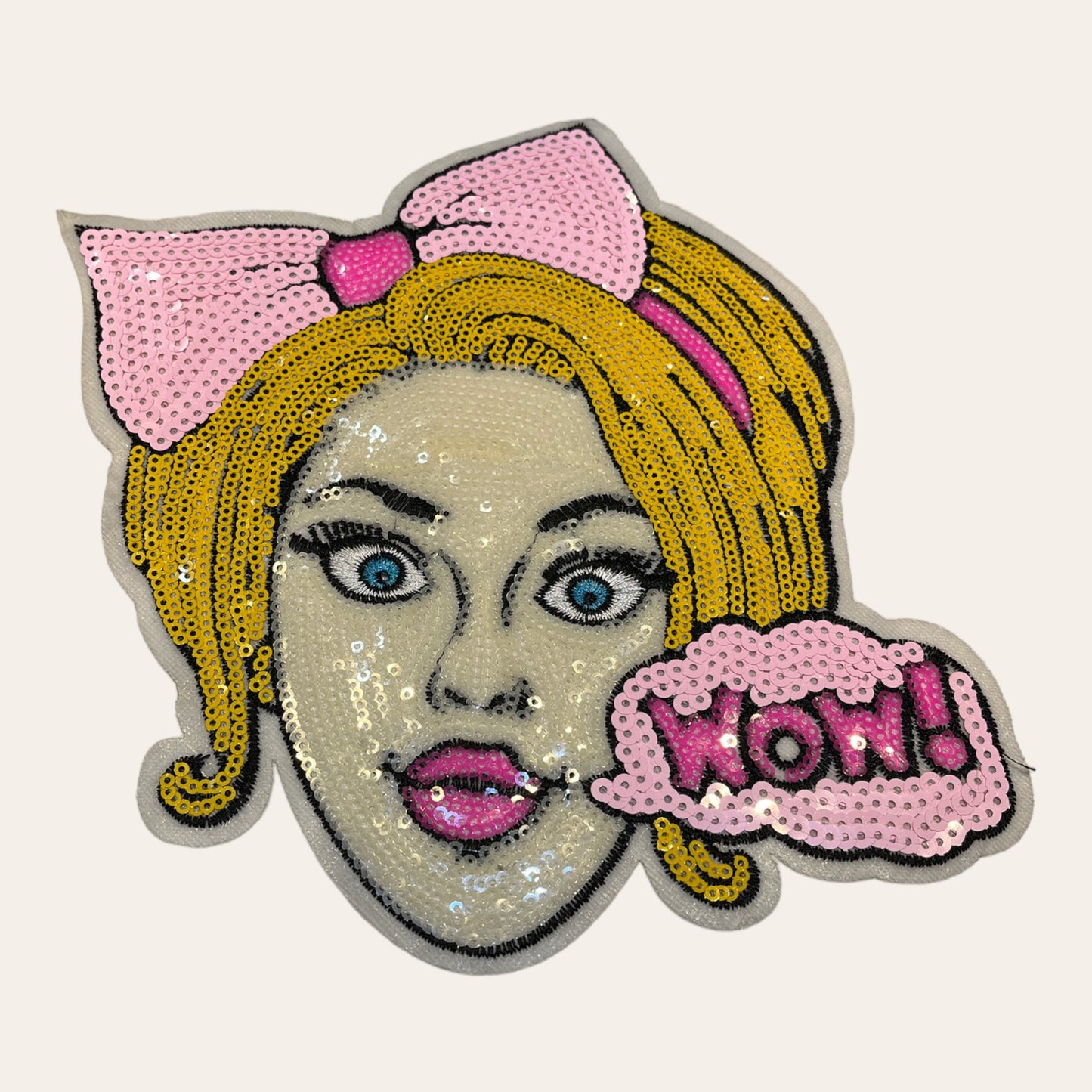 Parche chica cómic