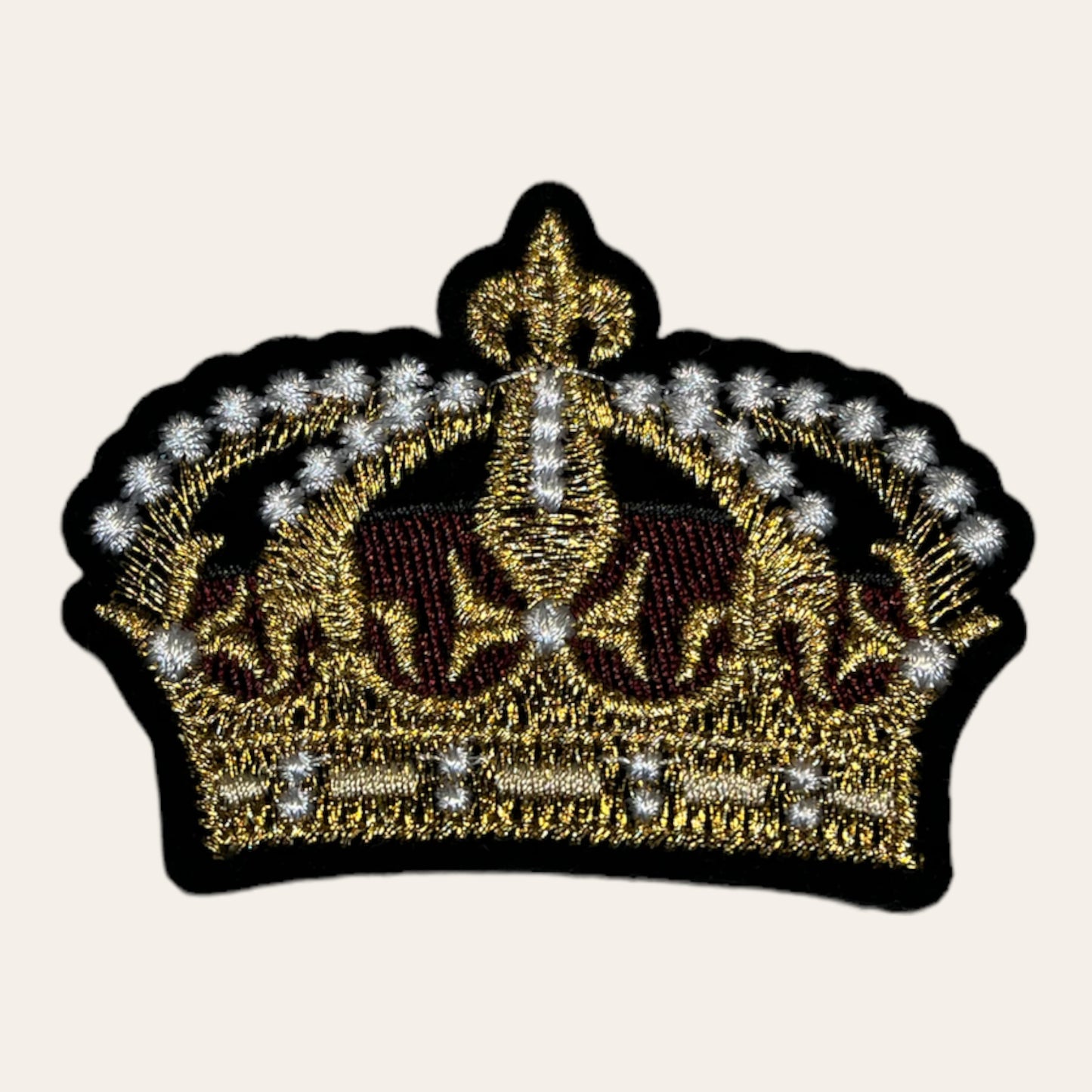 Insignia Bordada corona