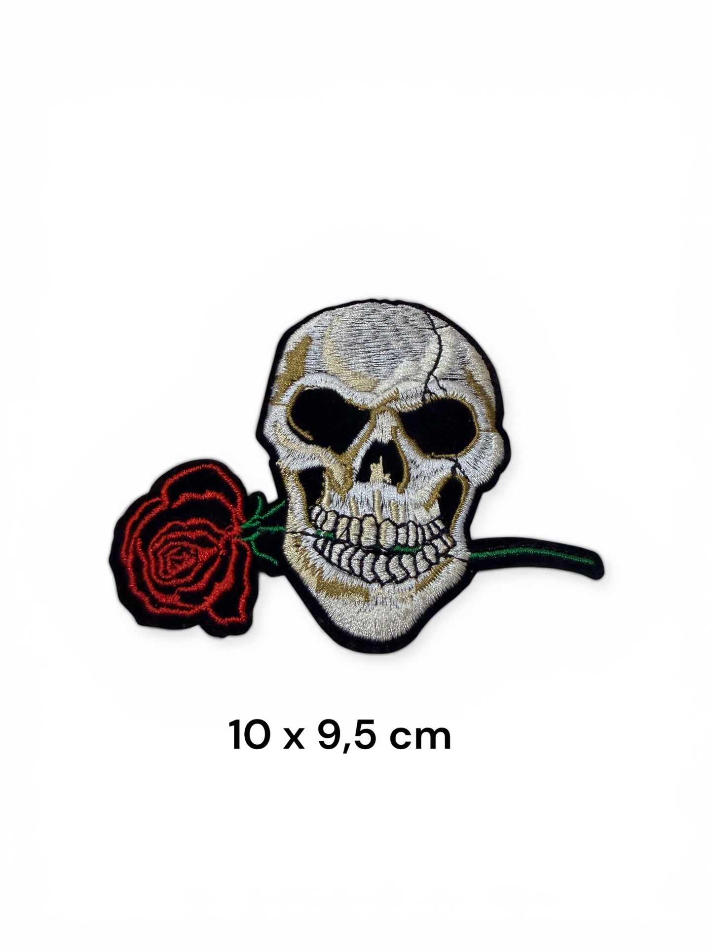 Parche Calavera Flor