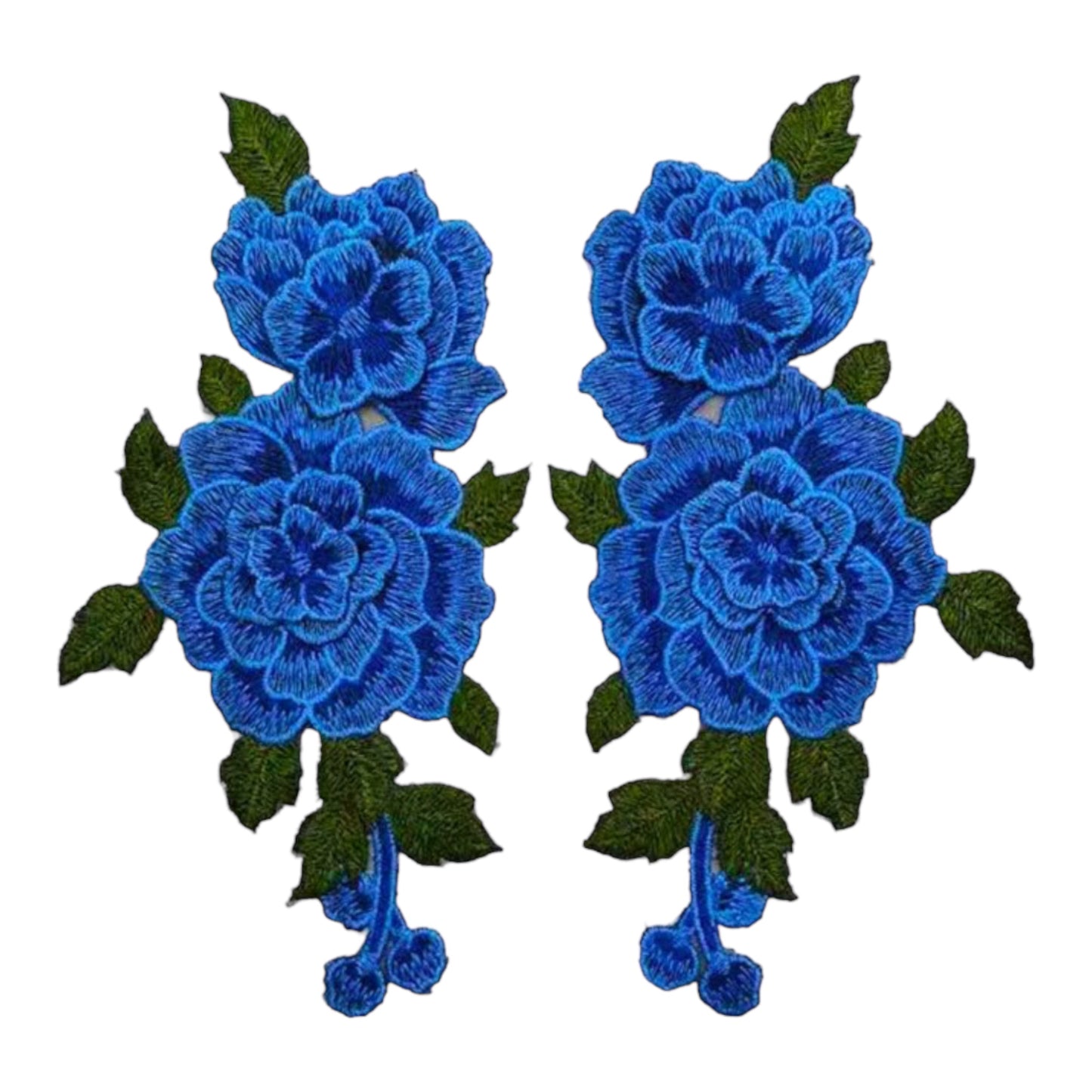 Parche dúo flores