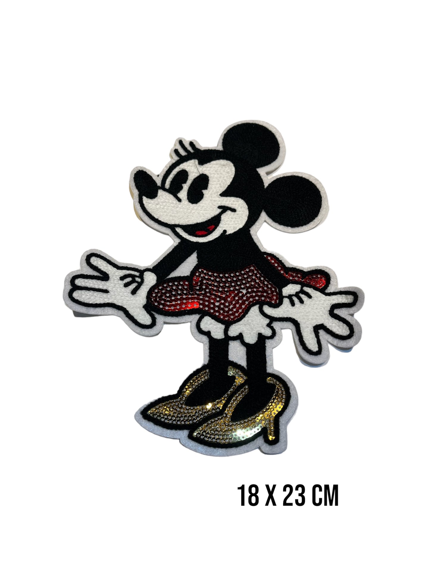 Parche bordado Minnie Mousse vintage