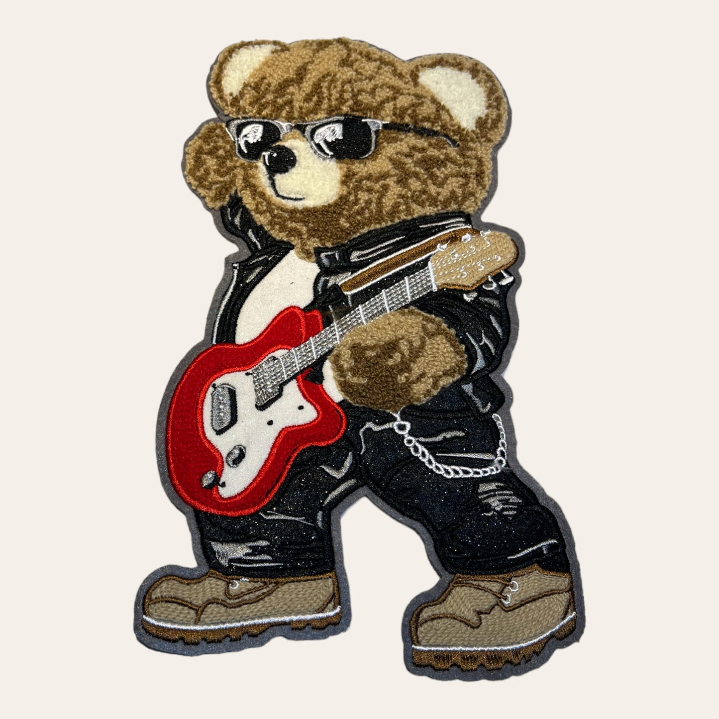 Parche Osito Rockero