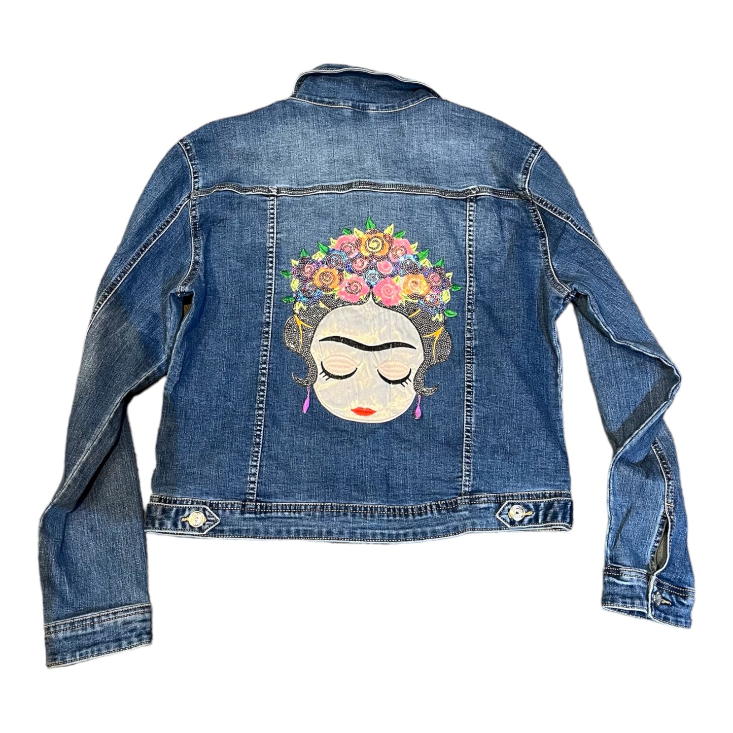 Parche cara Frida Kahlo
