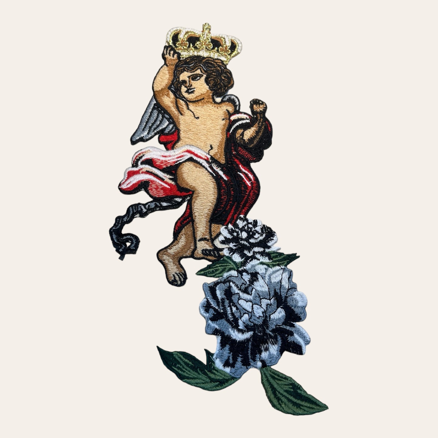 Parche bordado ángel