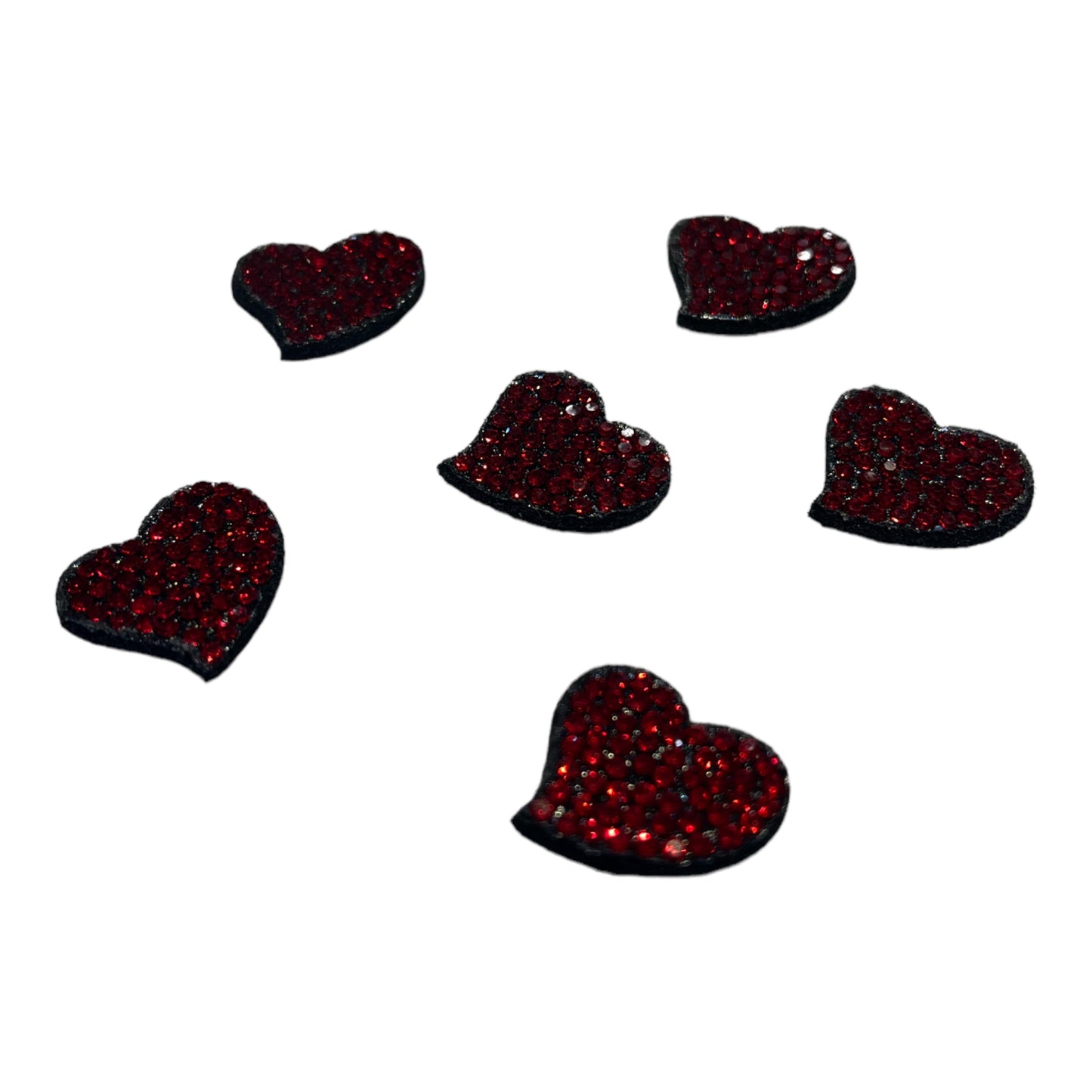 Kit mini corazones strass