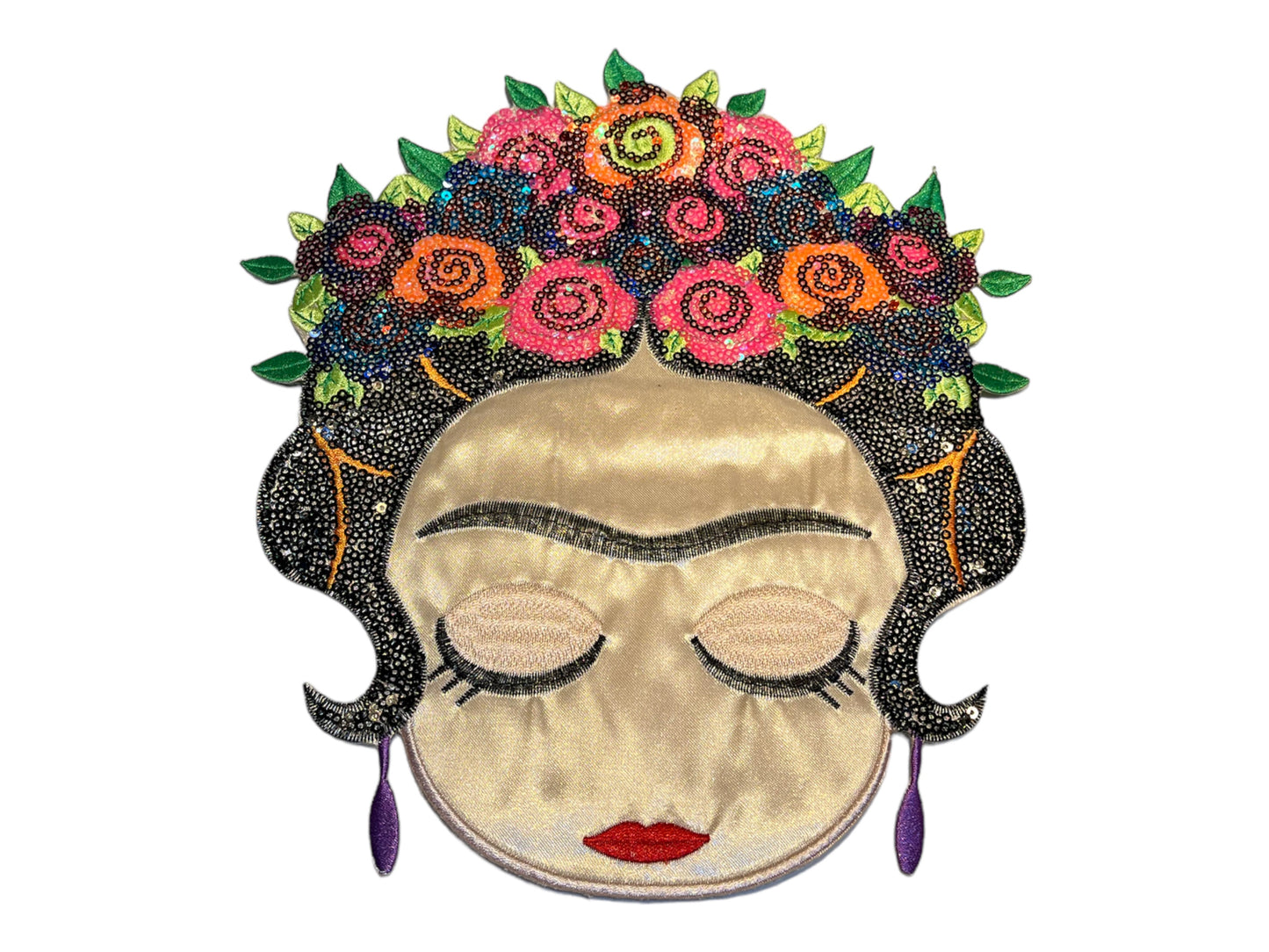 Parche cara Frida Kahlo