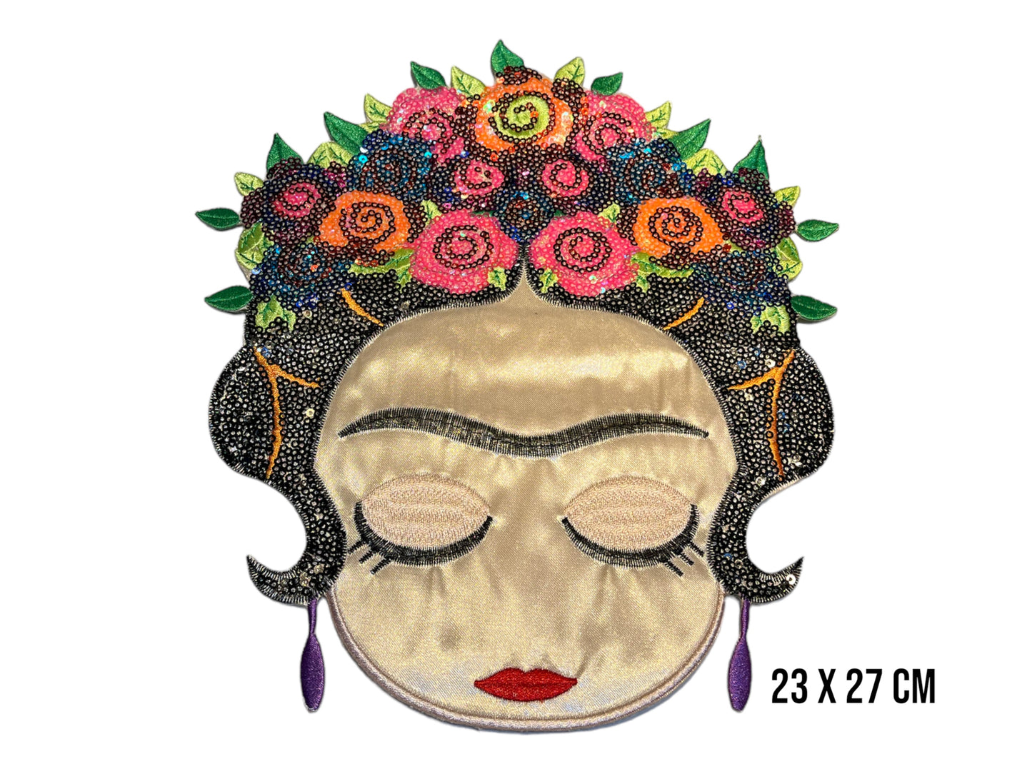 Parche cara Frida Kahlo