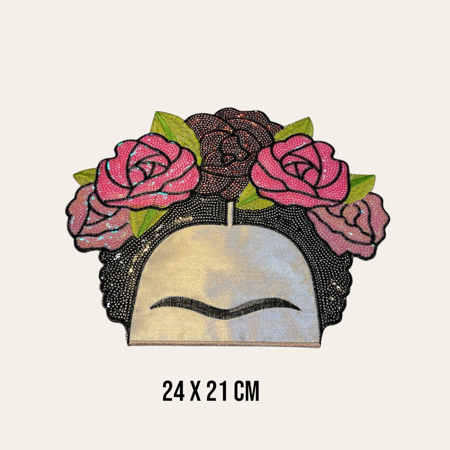 Parche media cara Frida Kahlo