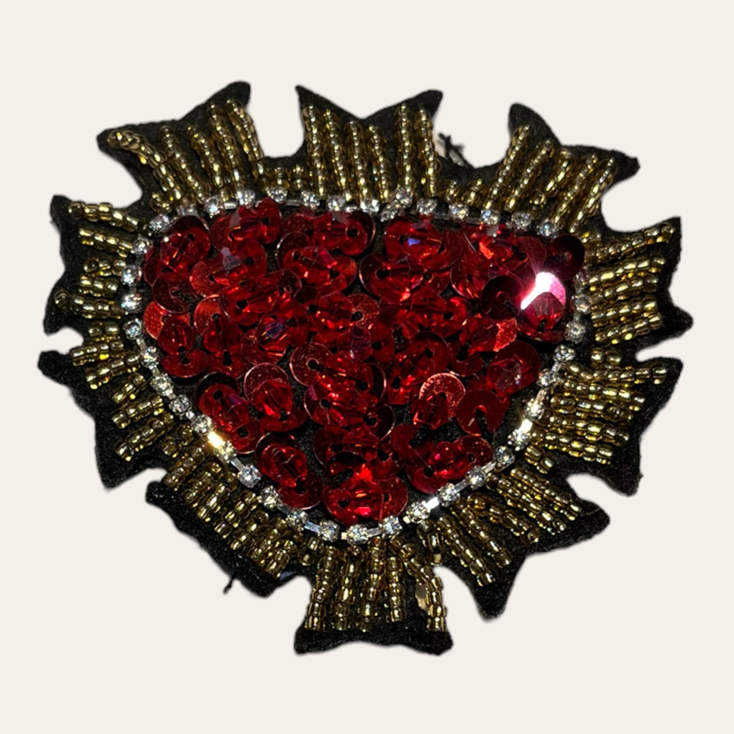 Parche sagrado corazón pequeño