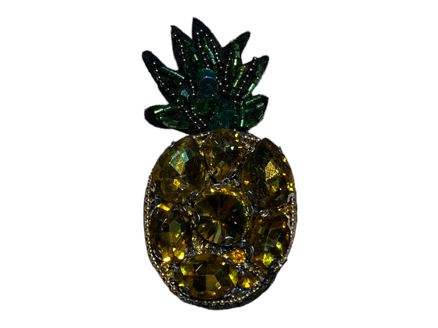 Parche piña pedrería