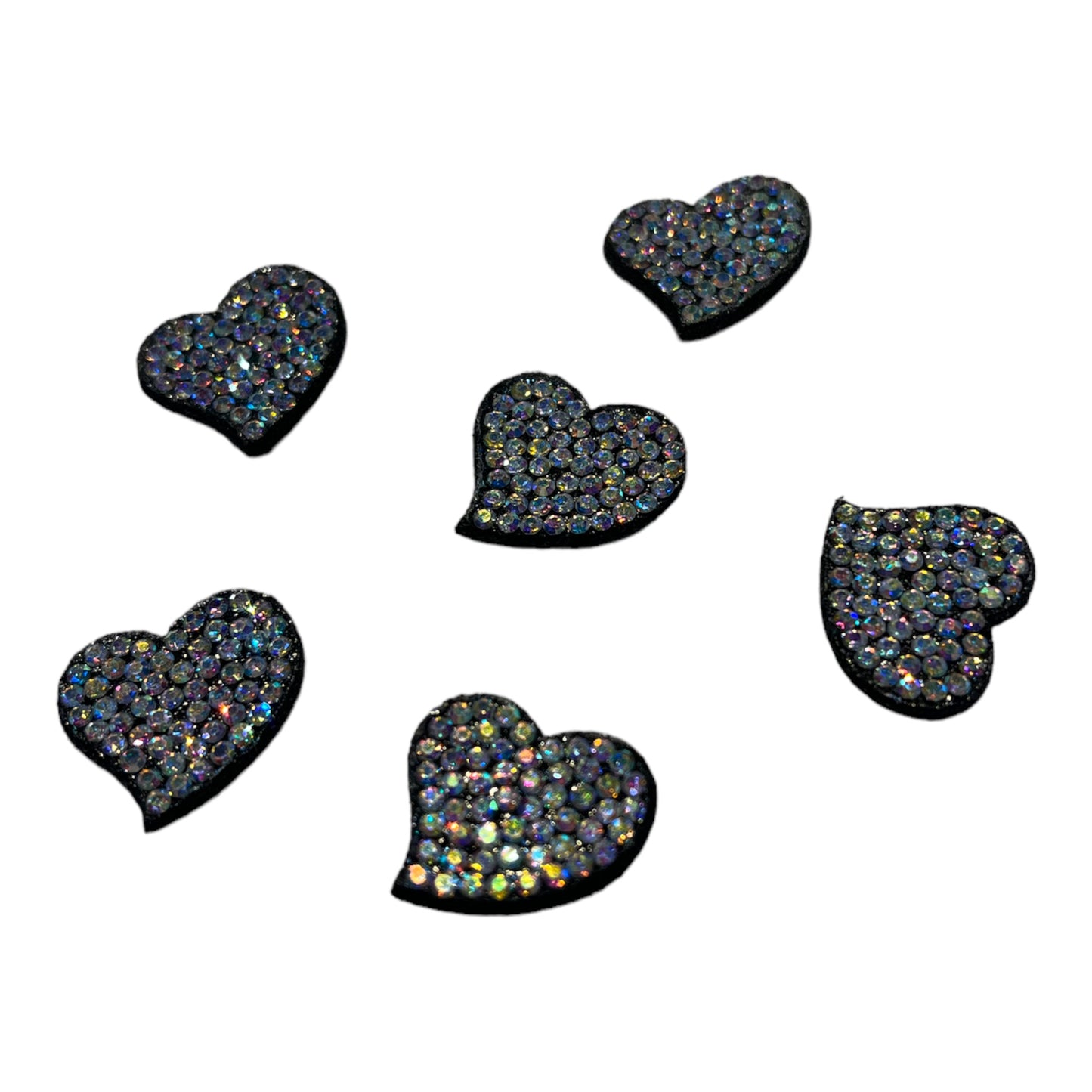 Kit mini corazones strass
