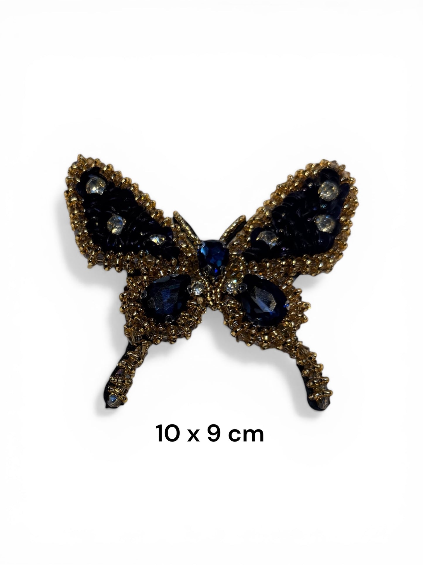 Parche mariposa pedrería