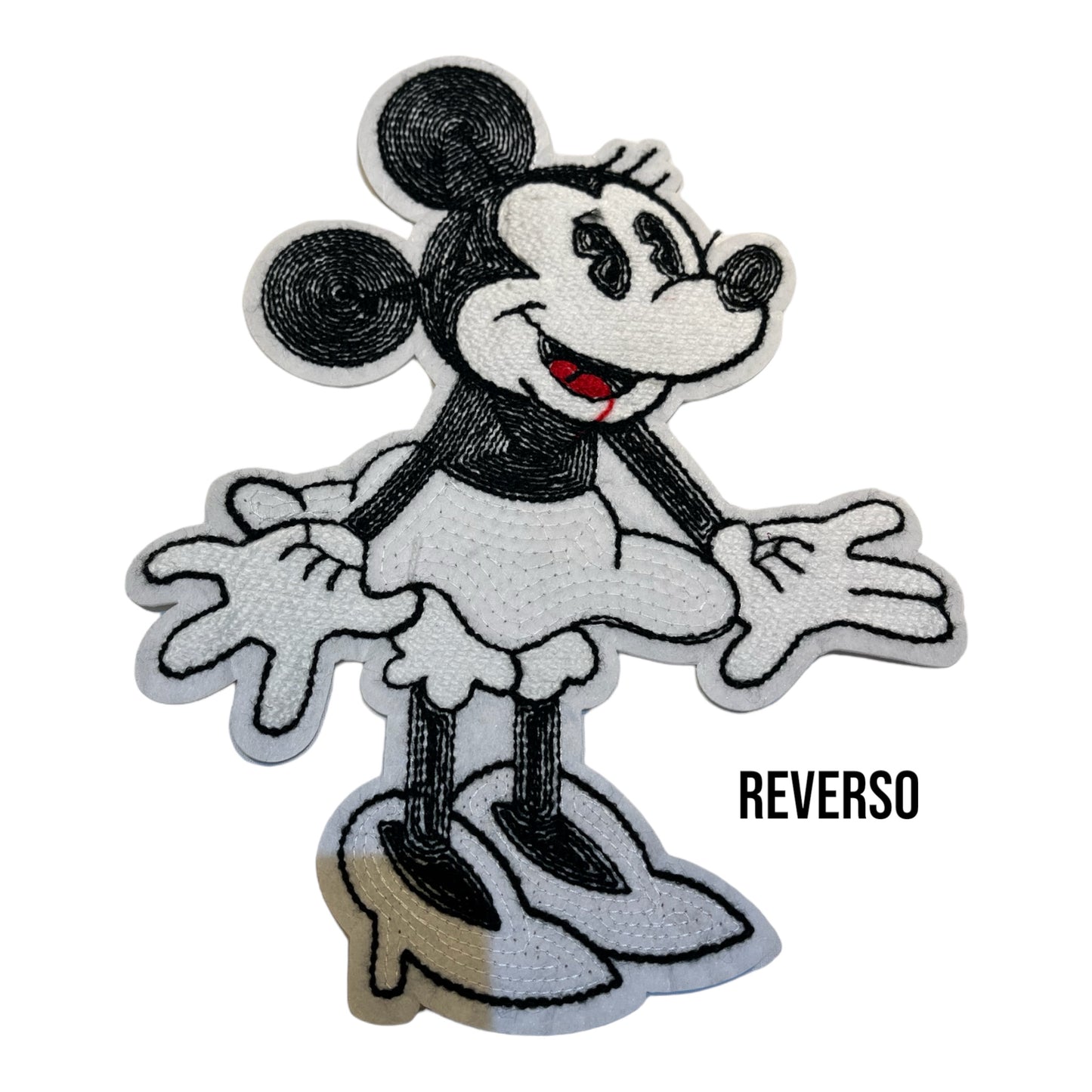 Parche bordado Minnie Mousse vintage
