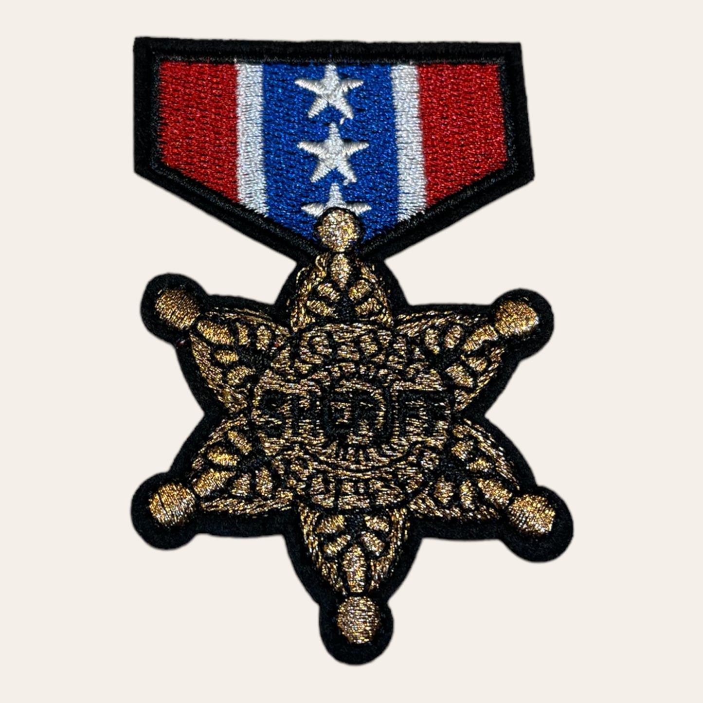 Parche Insignia Bordada sherif