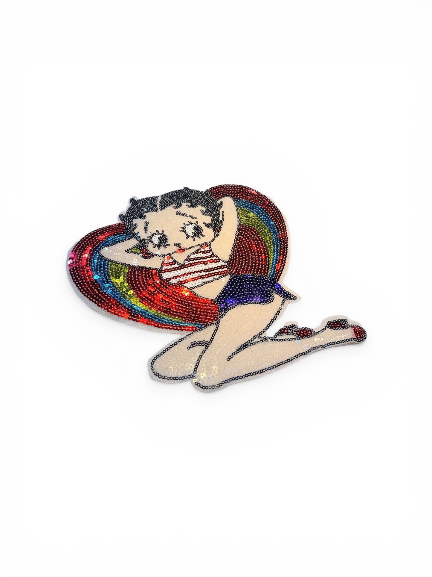 Parche Betty Boop Arcoiris