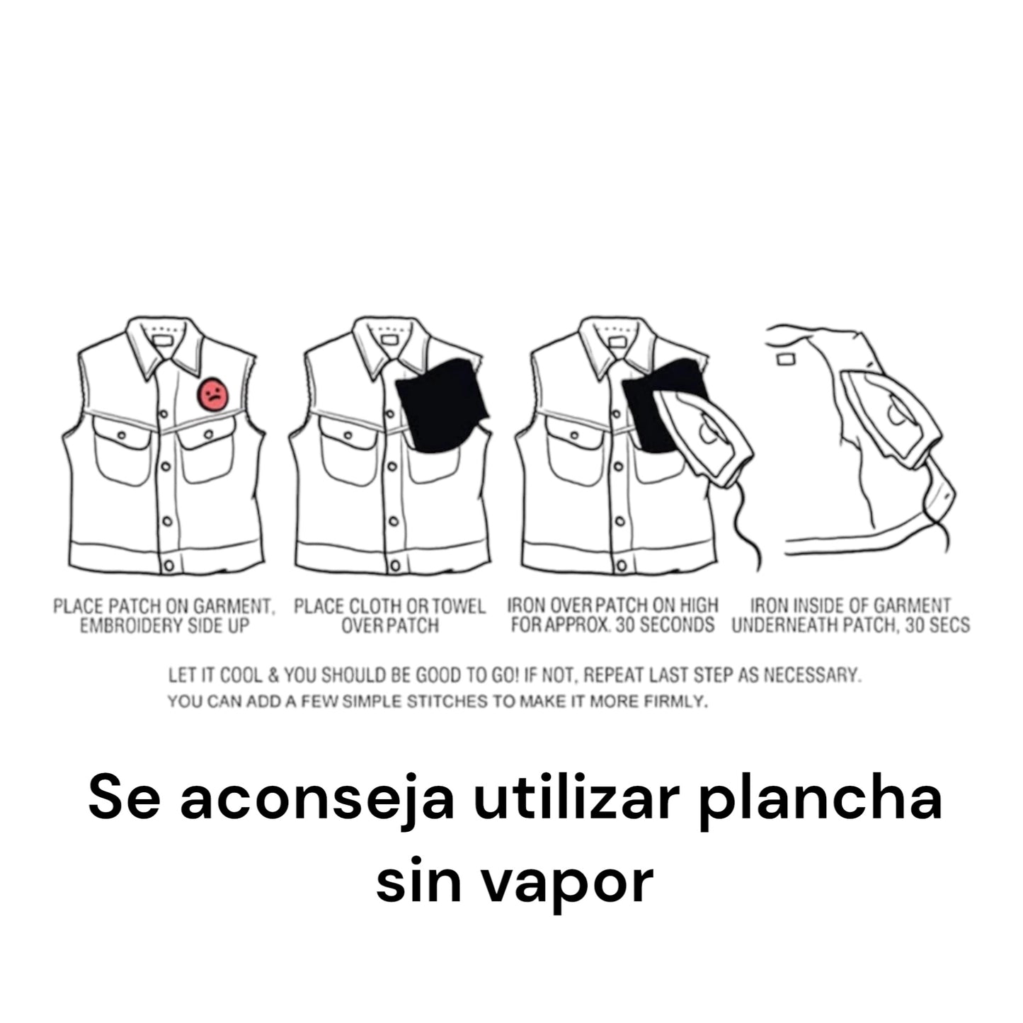Parche alas lentejuelas