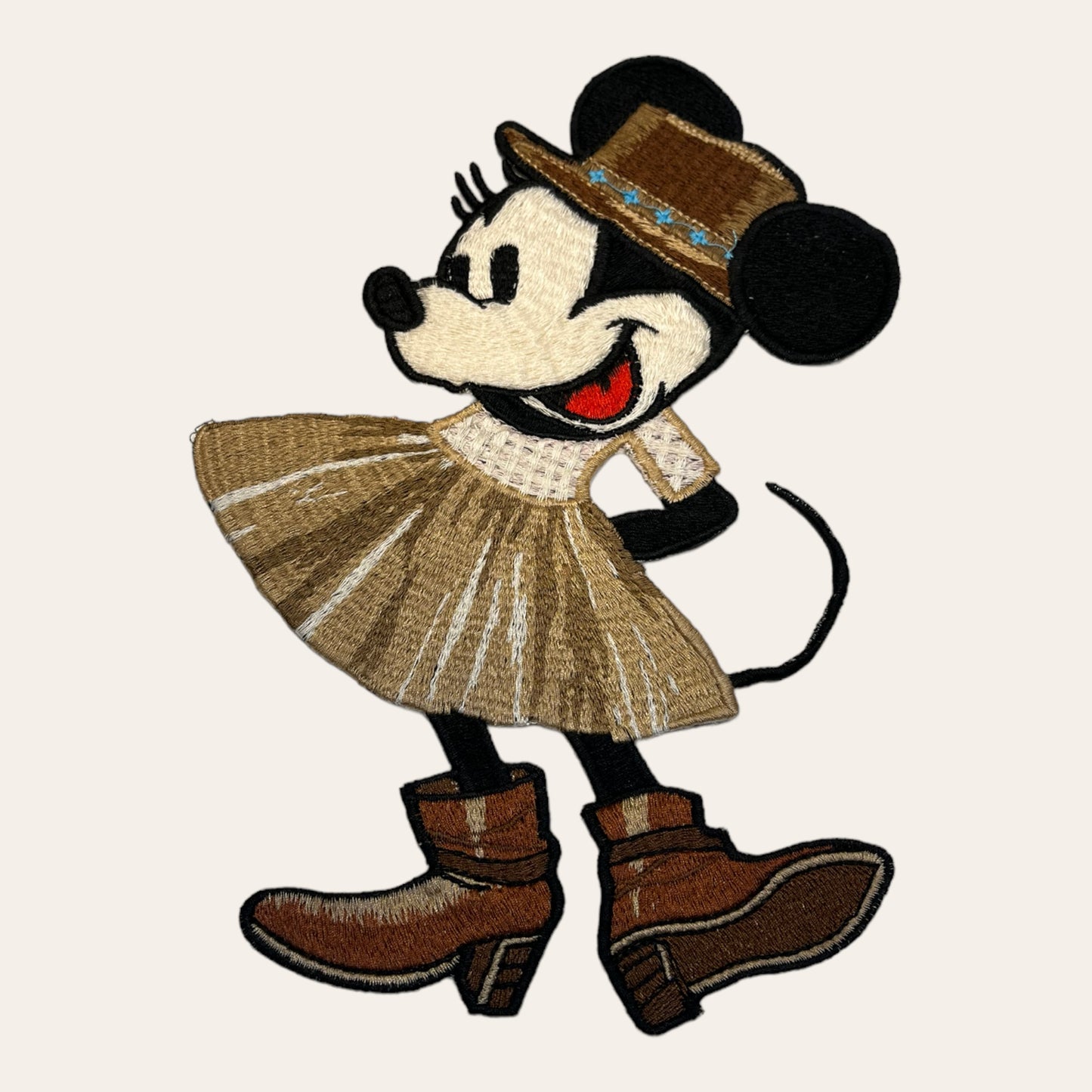 Parche bordado Minnie Mousse vintage