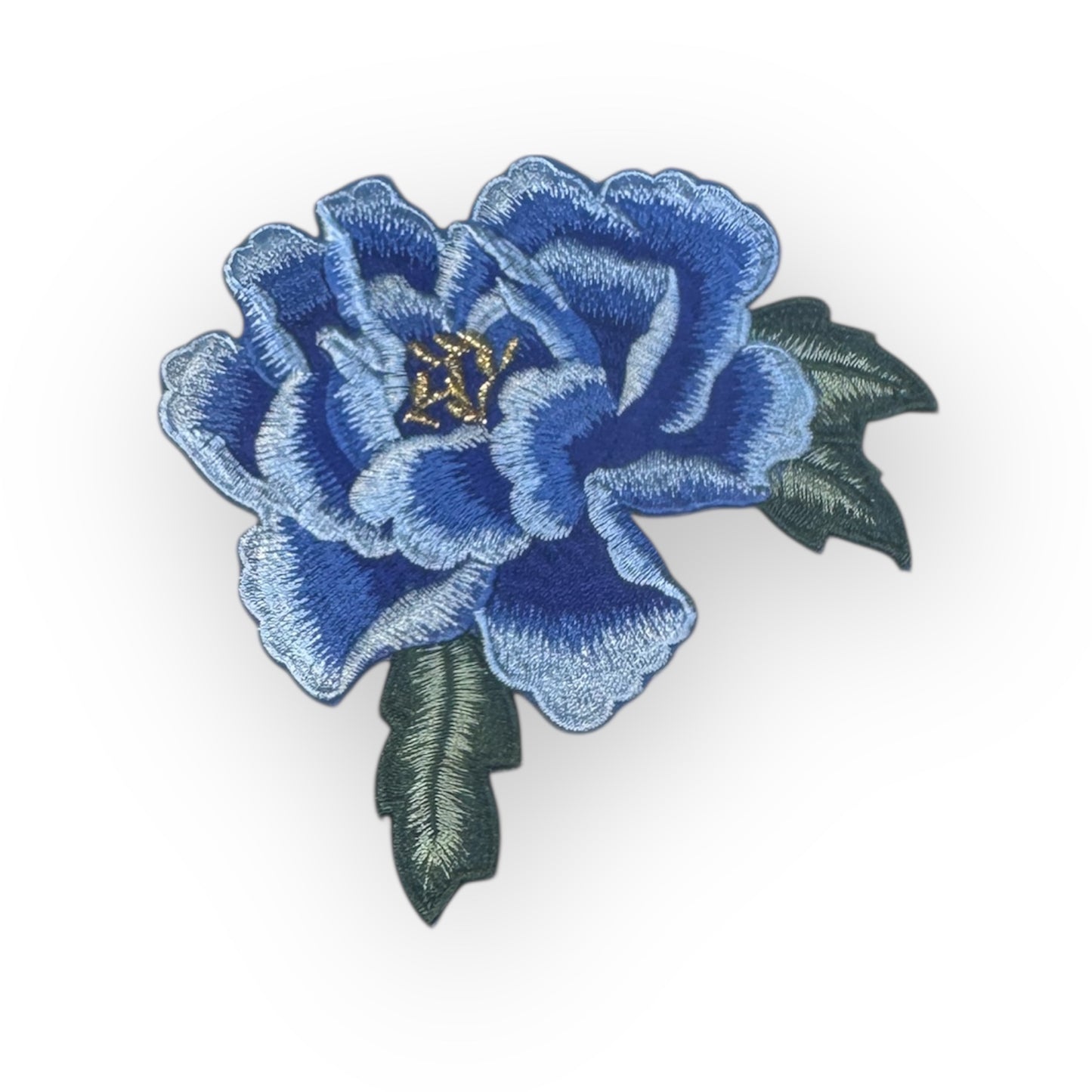 Parche flor Azul