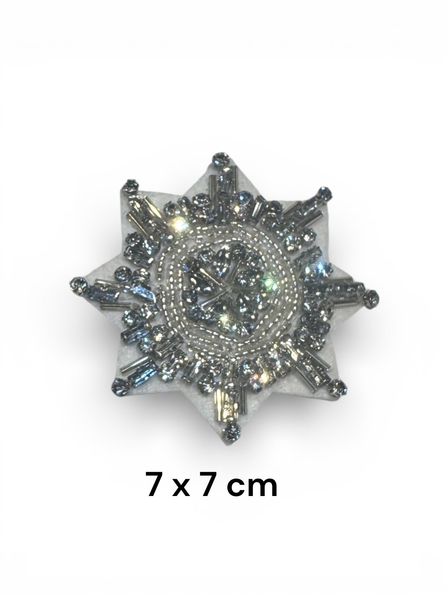 Parche estrella nieve