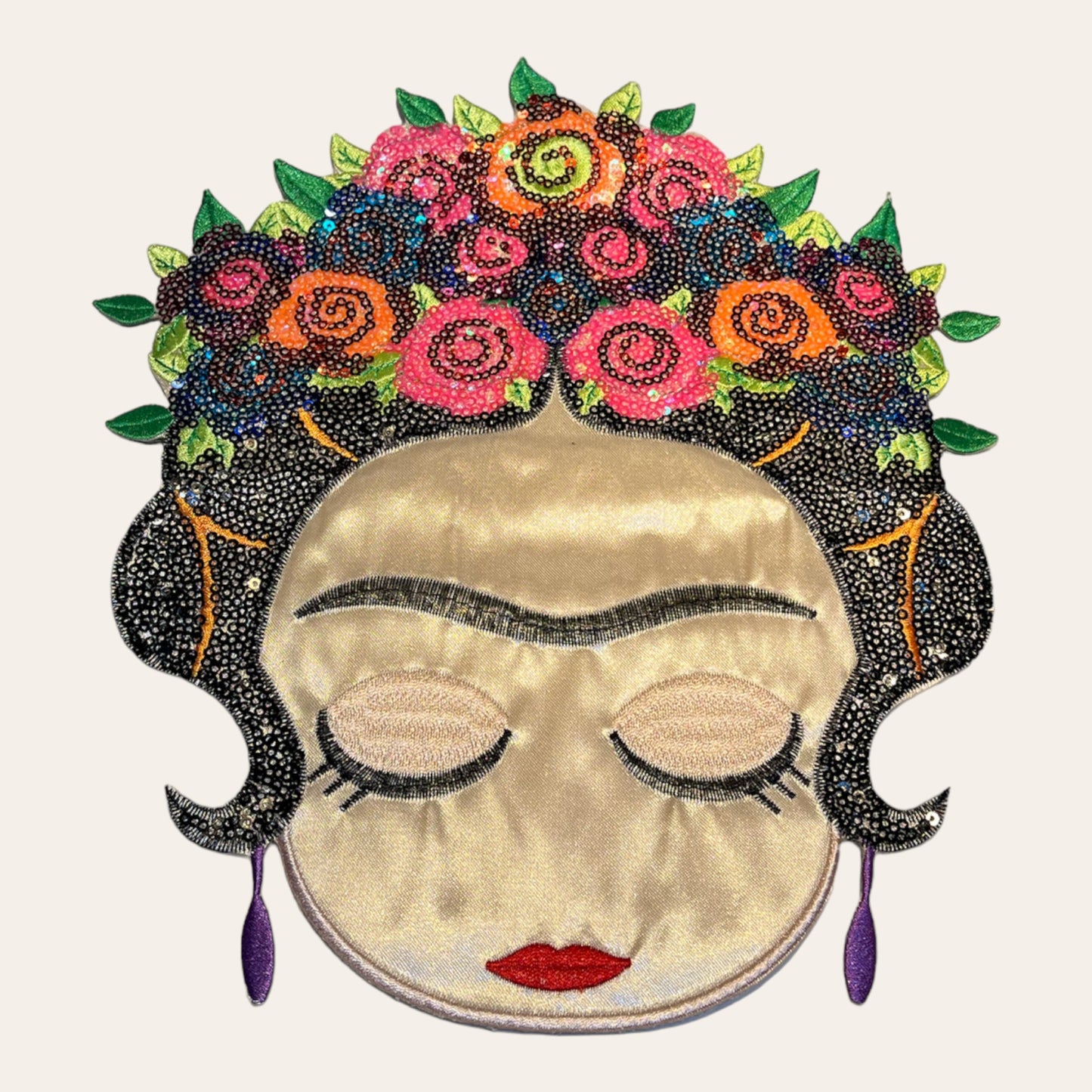Parche cara Frida Kahlo