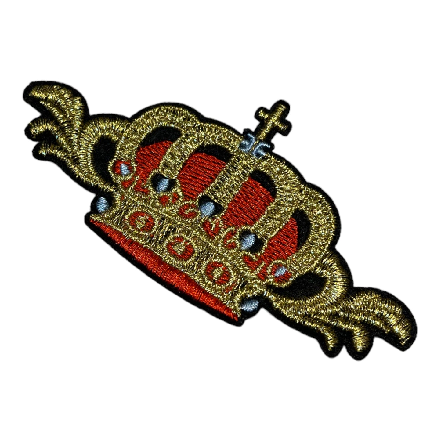 Insignia Bordada corona alada