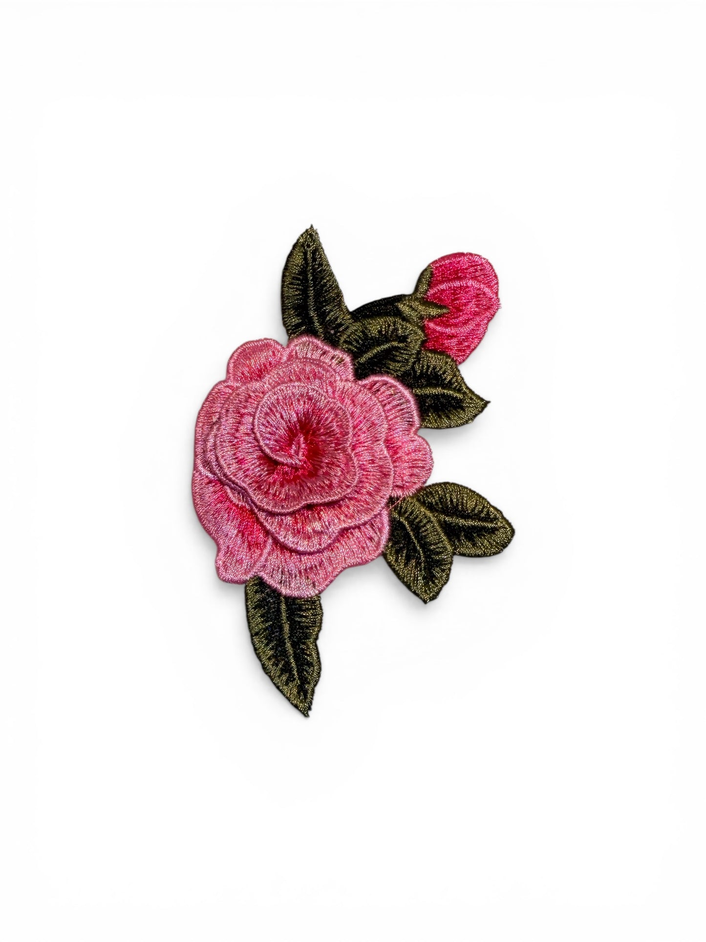 Parche flor bordada