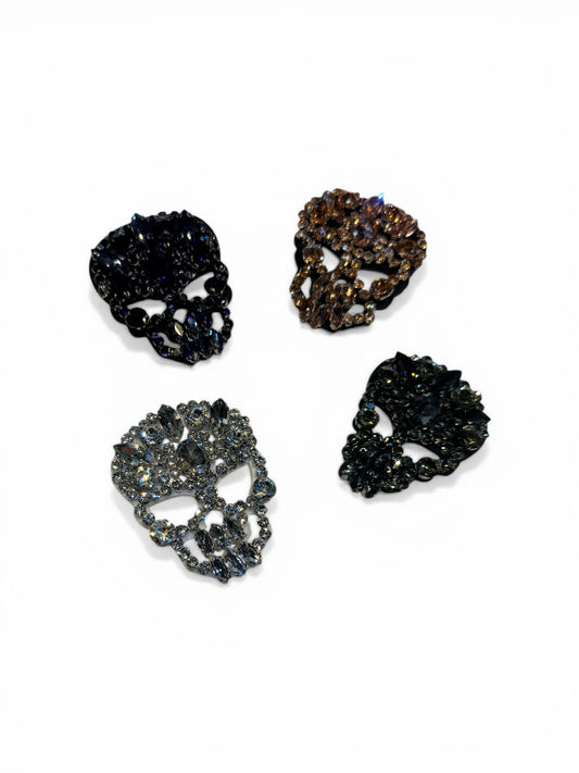 Parche Calavera Pedrería