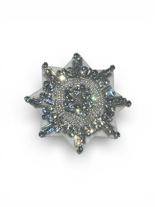 Parche estrella nieve