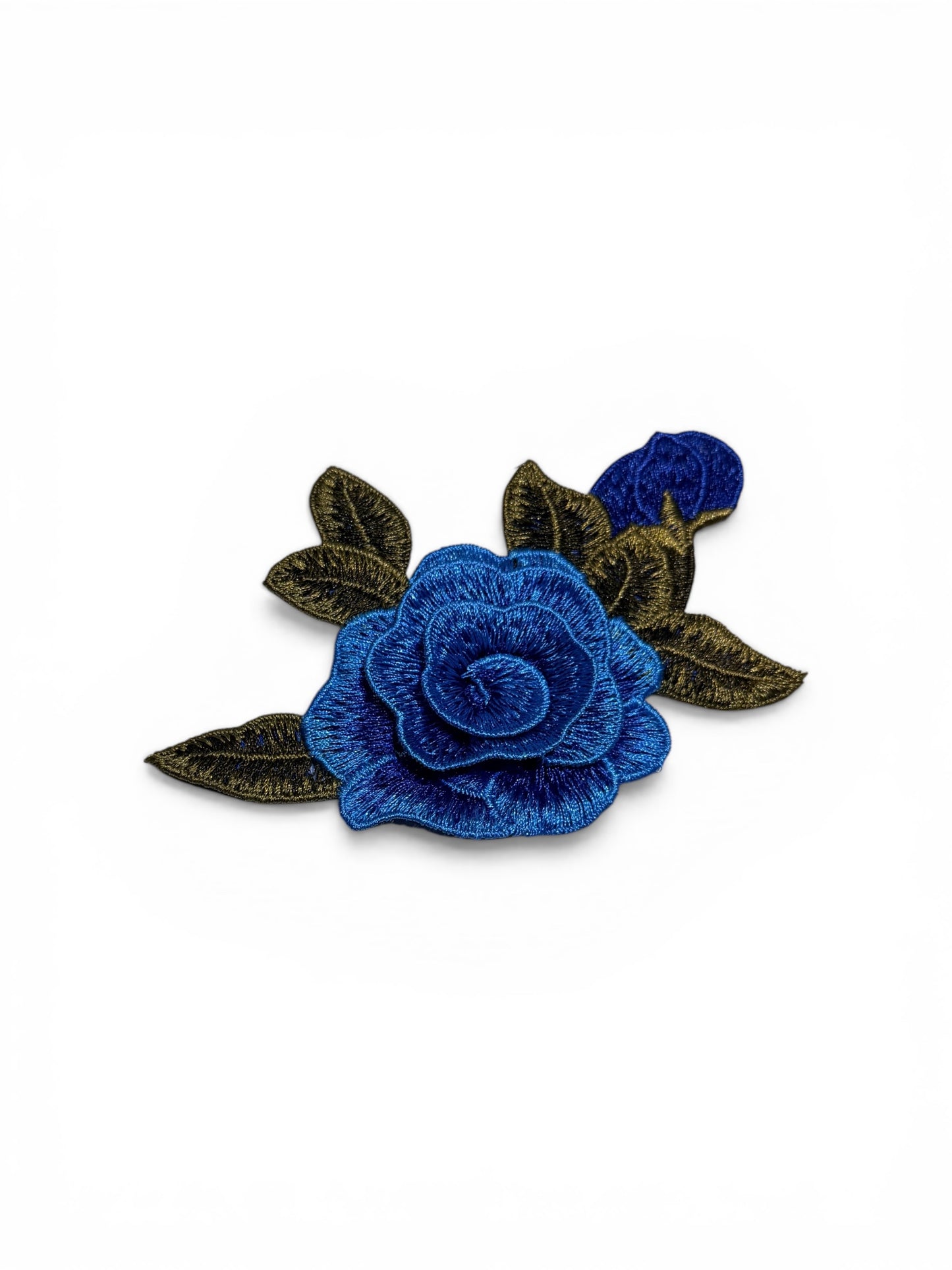 Parche flor bordada