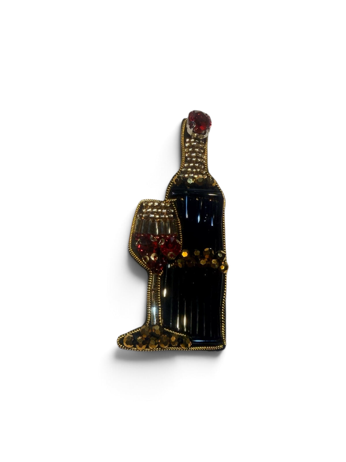 Parche botella vino