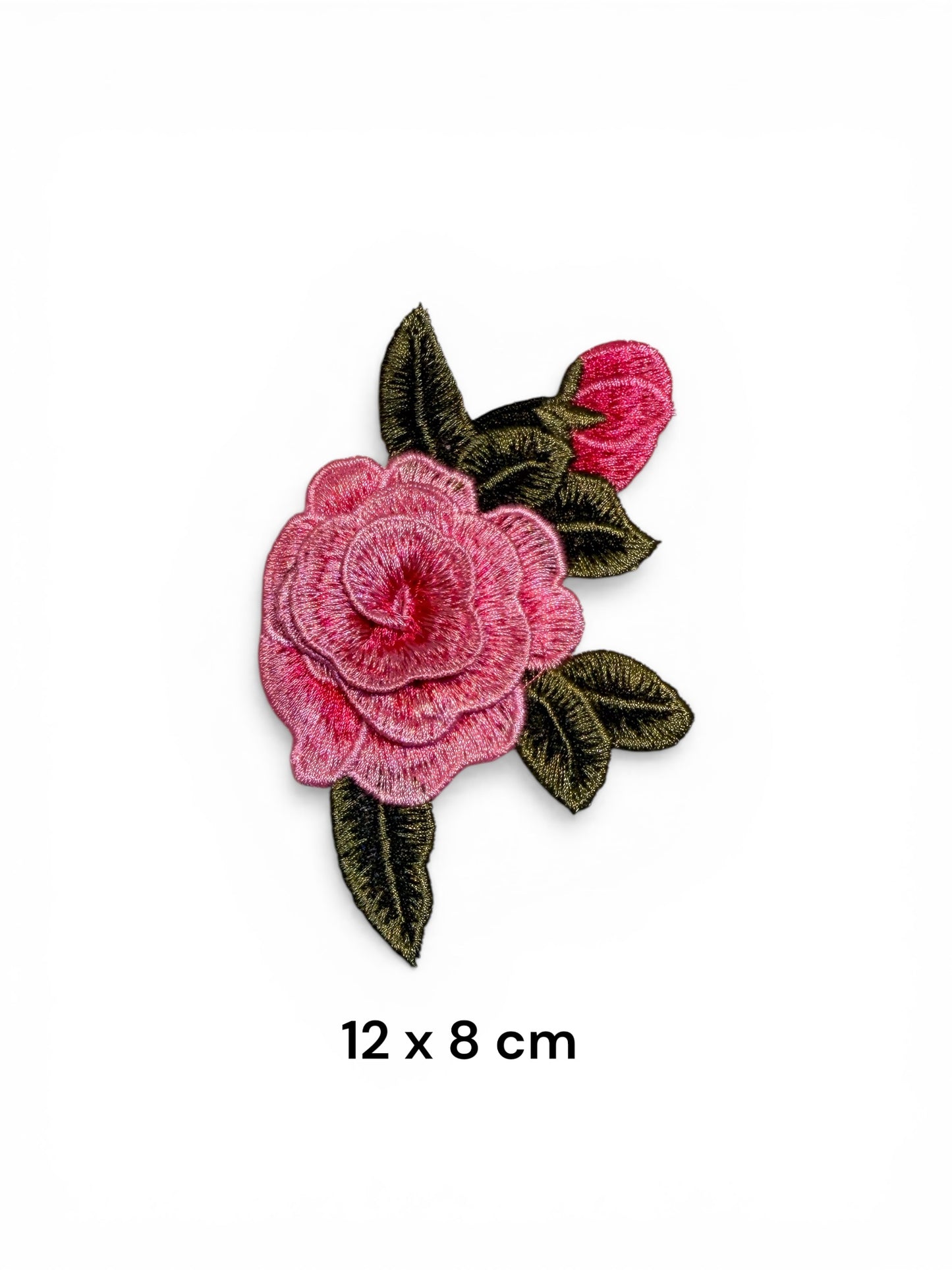 Parche flor bordada