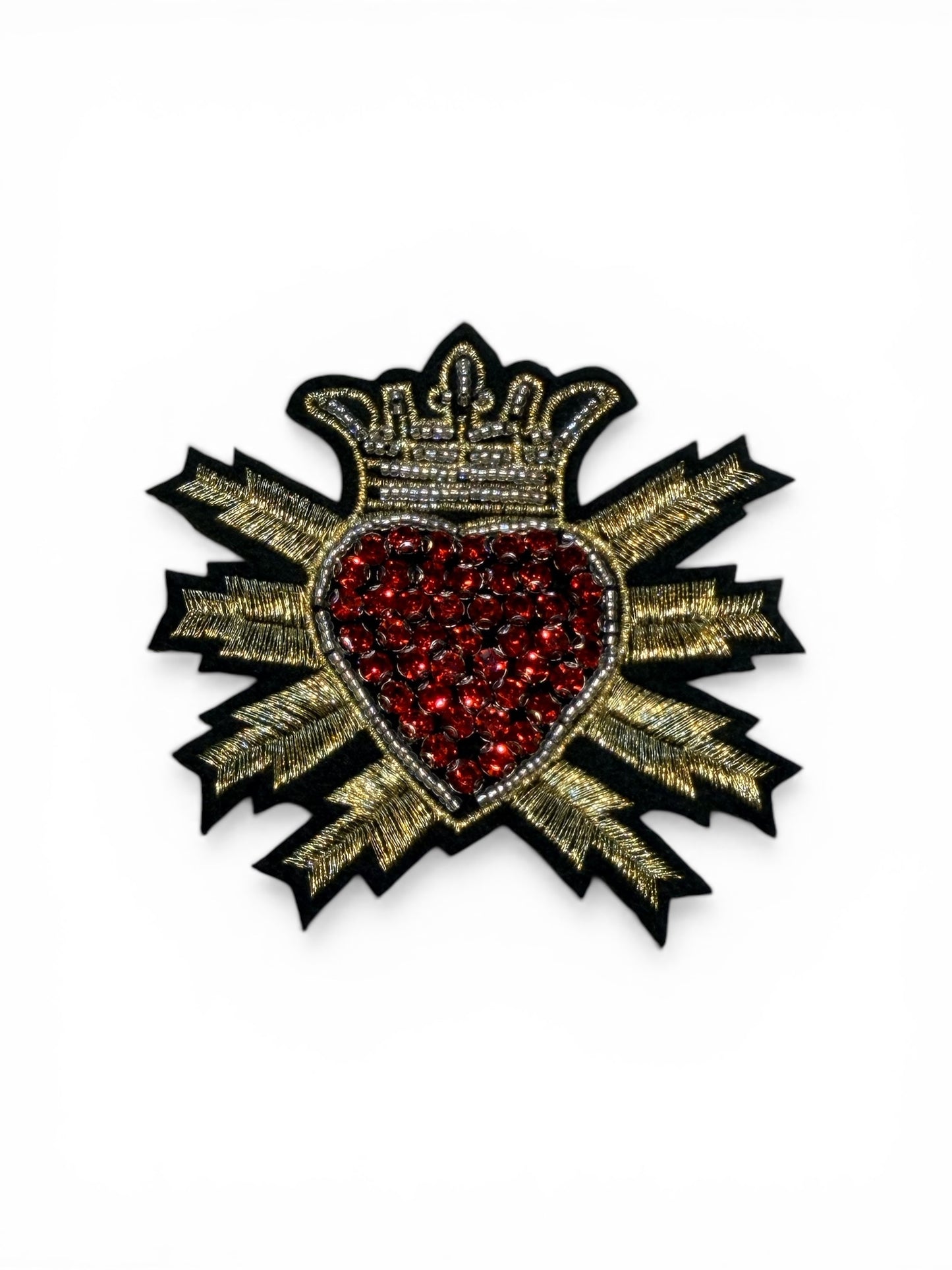 Parche corazón real
