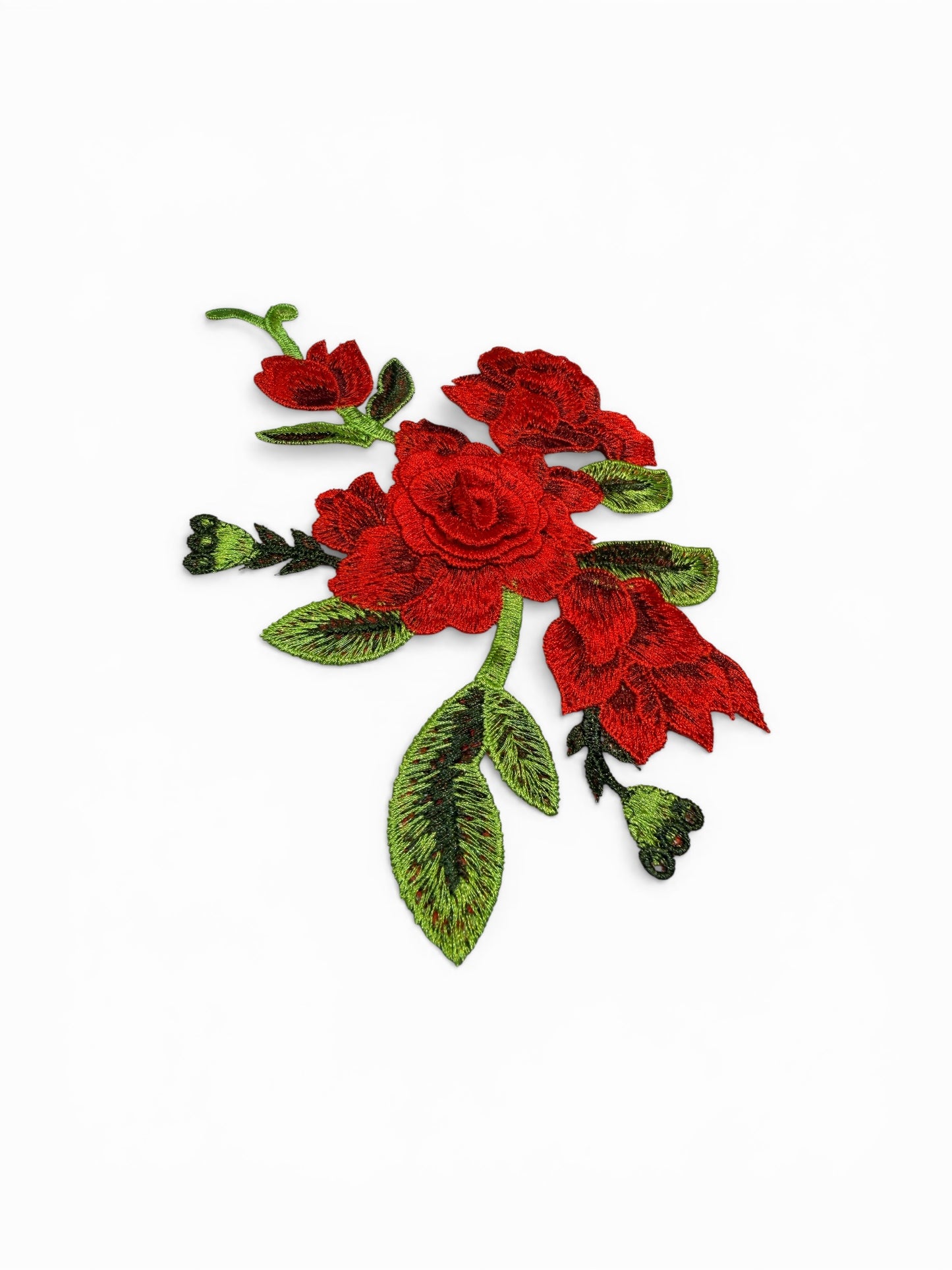 Parche rosas rojas
