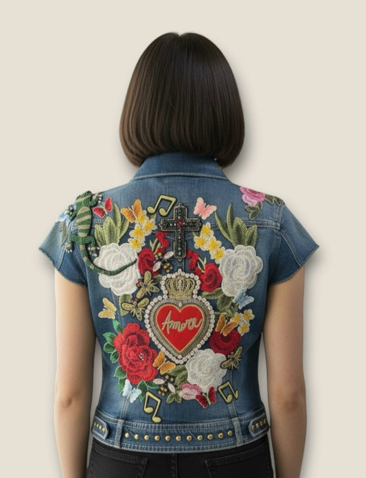 Kit Customizacion Chaleco Amore