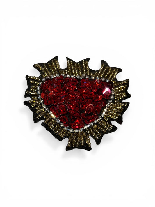 Parche sagrado corazón pequeño