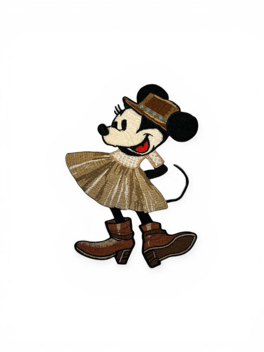 Parche bordado Minnie Mousse vintage
