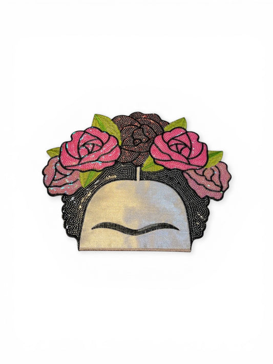 Parche media cara Frida Kahlo
