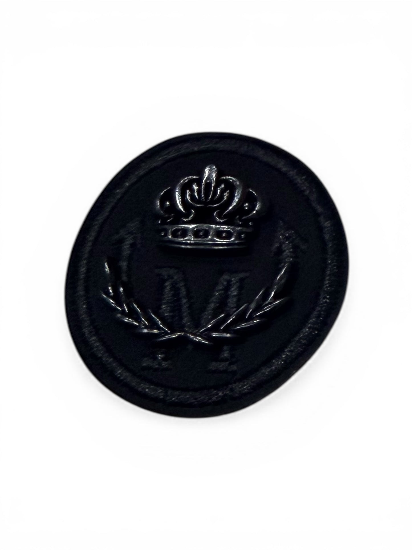 Parche negro corona