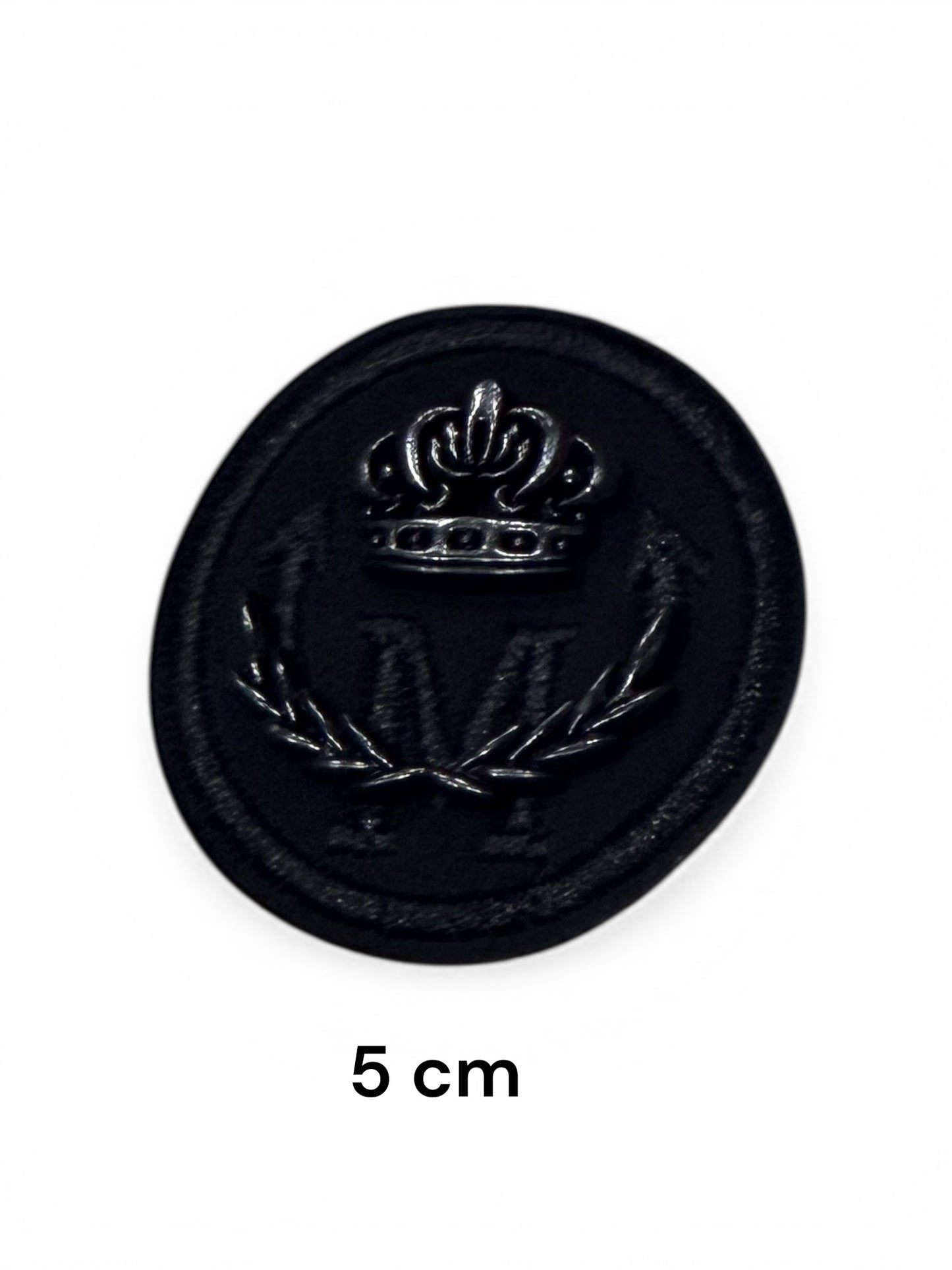 Parche negro corona