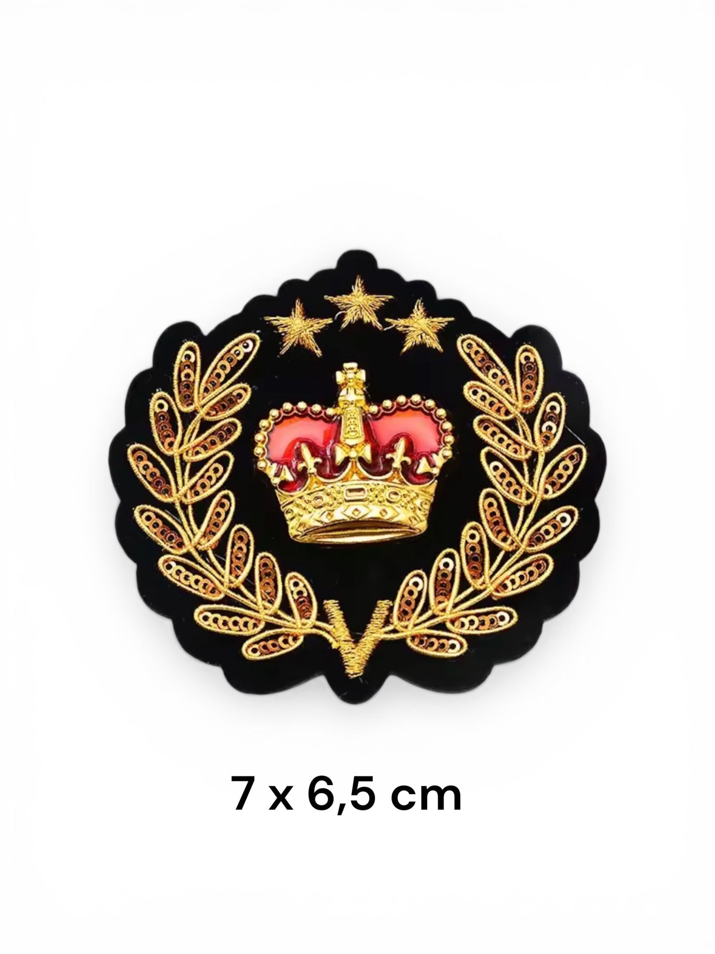 Parche insignia corona